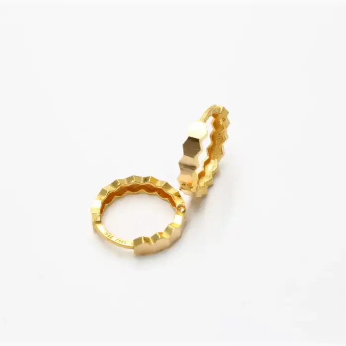 22 Ayar Tasarı Mini Küpe