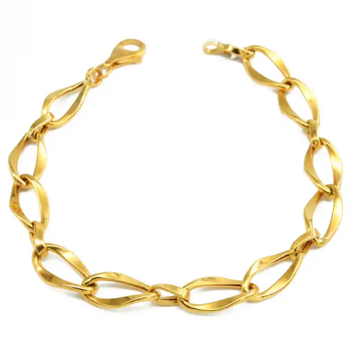 22 Ayar Tasarım Ataç Bileklik