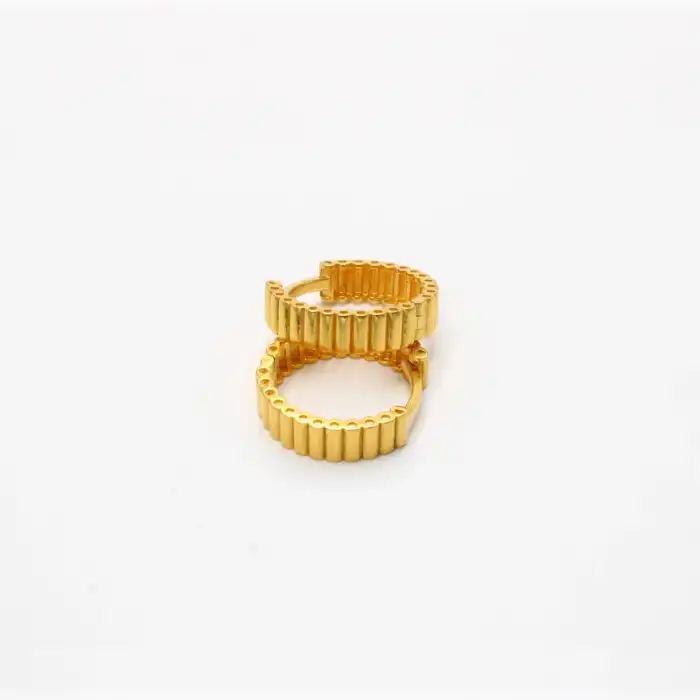 22 Ayar Tasarım Küpe