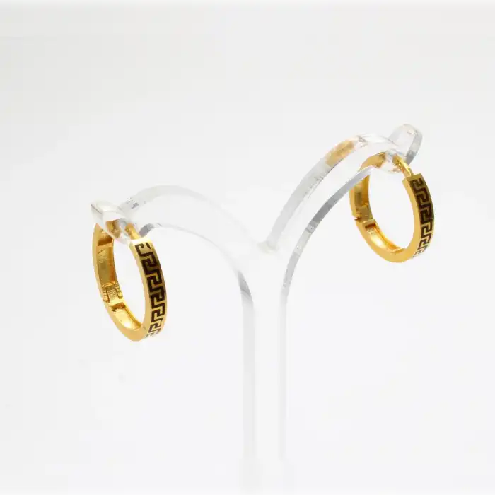 22 Ayar Tasarım Küpe