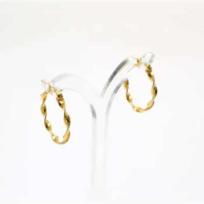 22 Ayar Tasarım Küpe