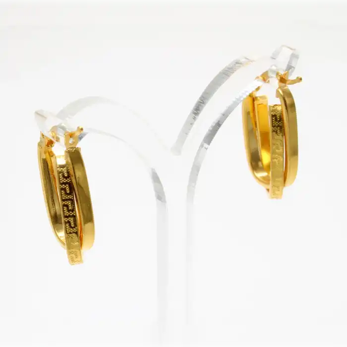 22 Ayar Tasarım Küpe