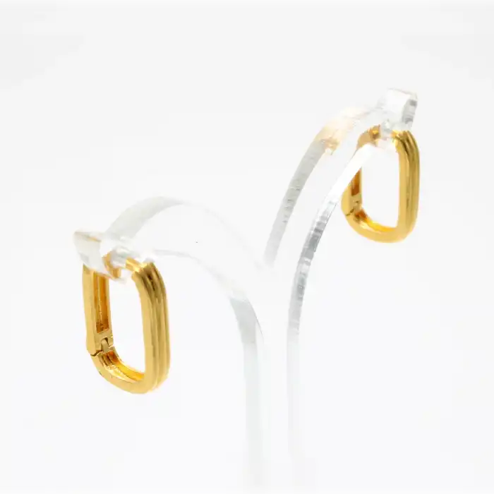 22 Ayar Tasarım Küpe