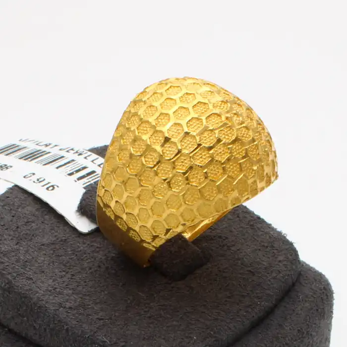 22 Ayar Tasarım Yüzük