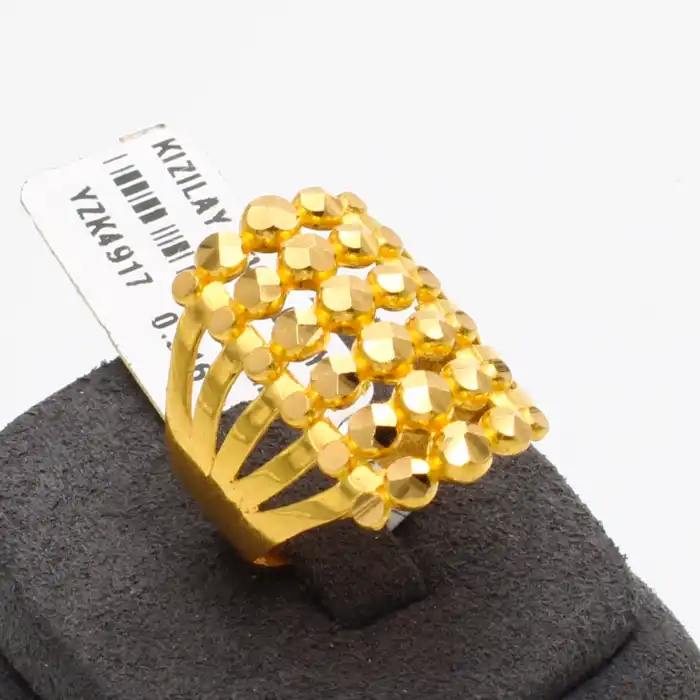 22 Ayar Tasarım Yüzük