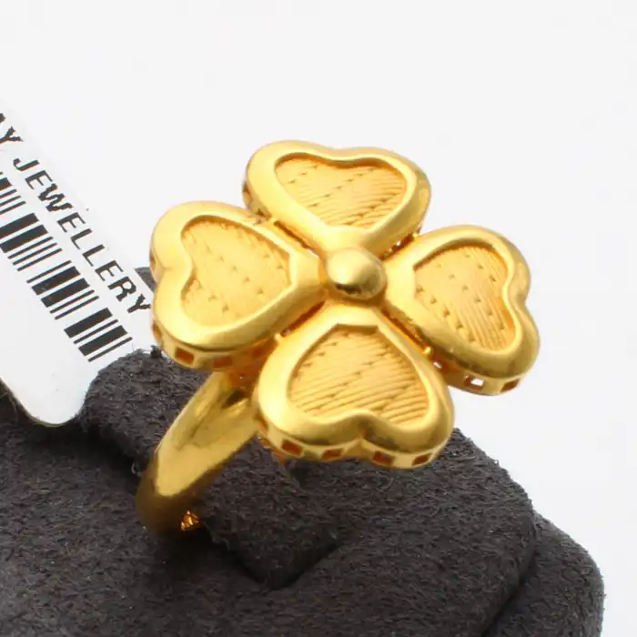 22 Ayar Yonca Model Yüzük