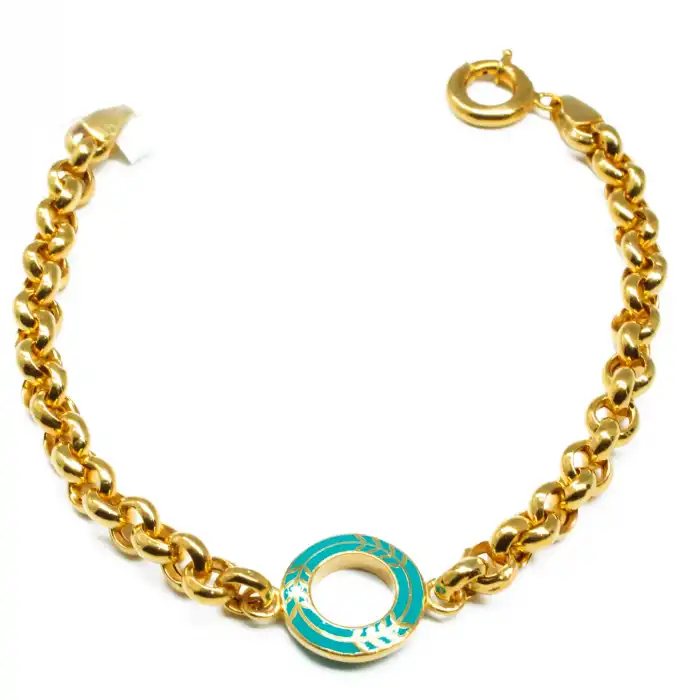 22 Ayar Zincir Obje Bileklik