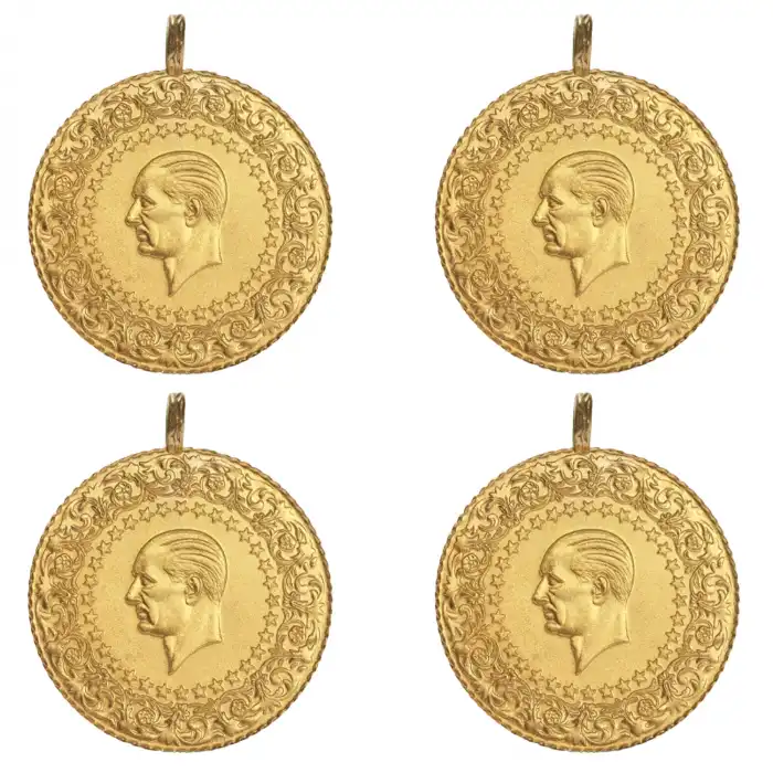 4 ADET ESKİ TARİHLİ ÇEYREK