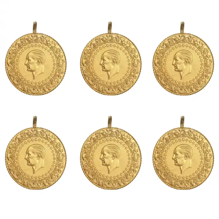 6 ADET ESKİ TARİHLİ ÇEYREK