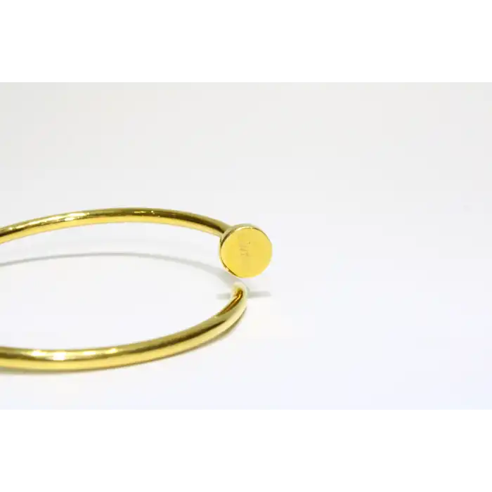 22 Ayar Altın Çivi Modeli Kelepçe Bilezik 11.05 GR KLP0971