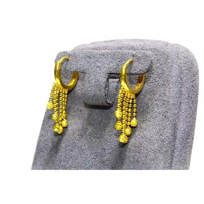 14 Ayar Dorikalı Halka Küpe 2.54GR UME0139