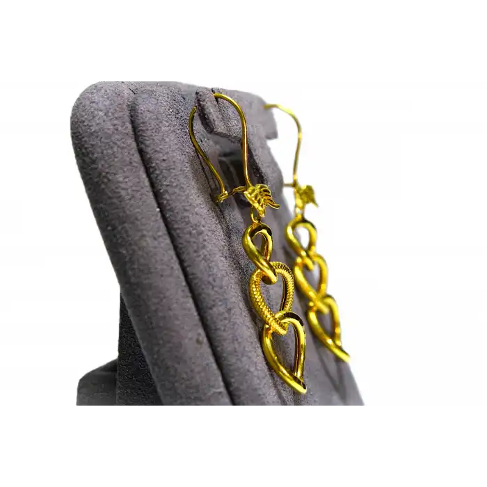 14 Ayar Altın Uzayyolu Küpe 2.70GR UME0155