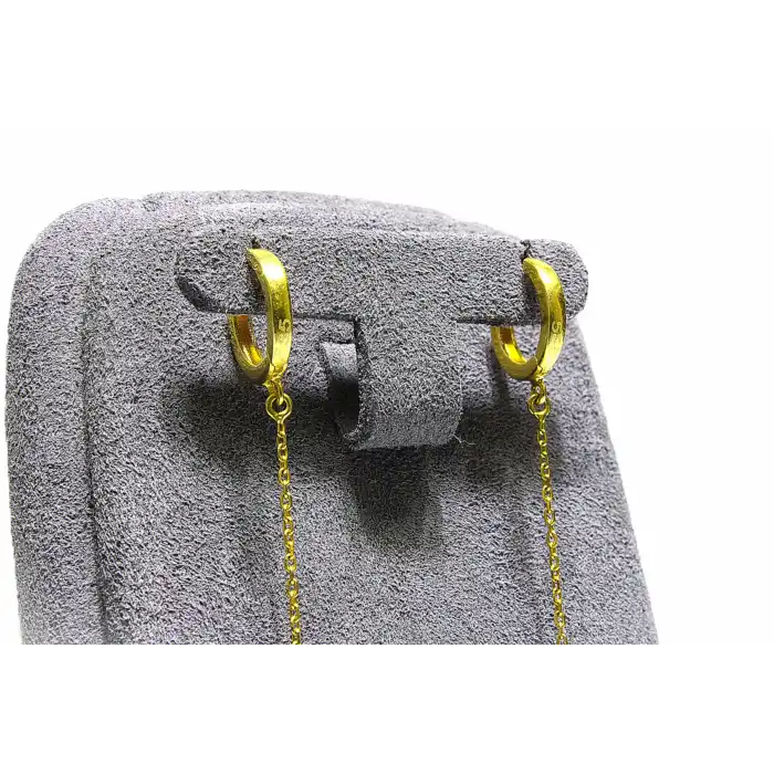 14 Ayar Dorikalı Küpe 3.40GR