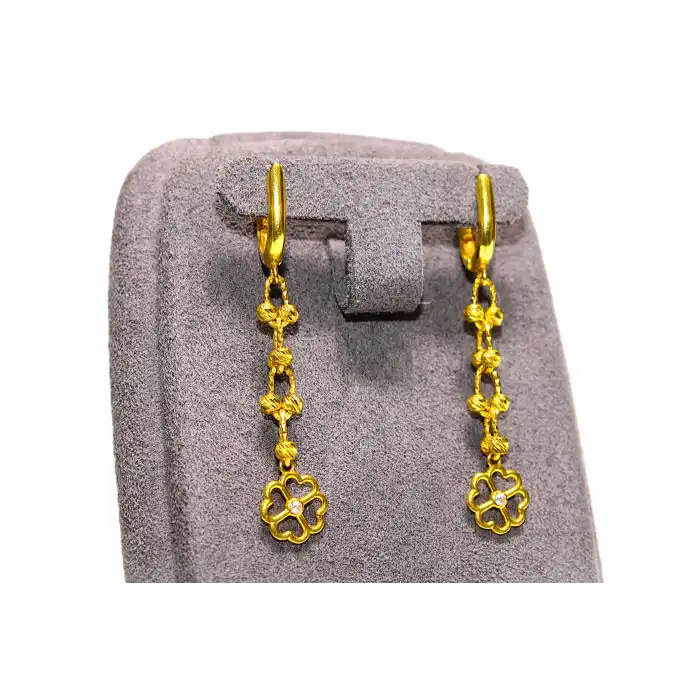 14 Ayar Altın Kalpli Dorikalı 3.42GR KPYE7912