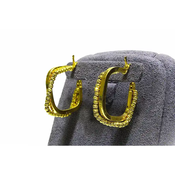 14 Ayar Altın Dorikalı Küpe 3.96GR KPE5475