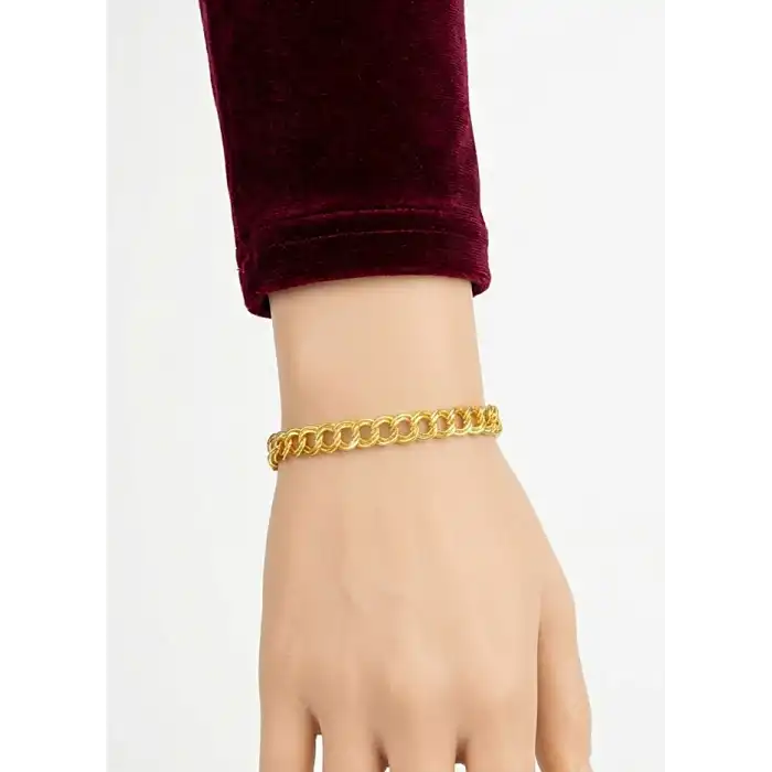 14 Ayar Altın Samanyolu Bileklik Künye