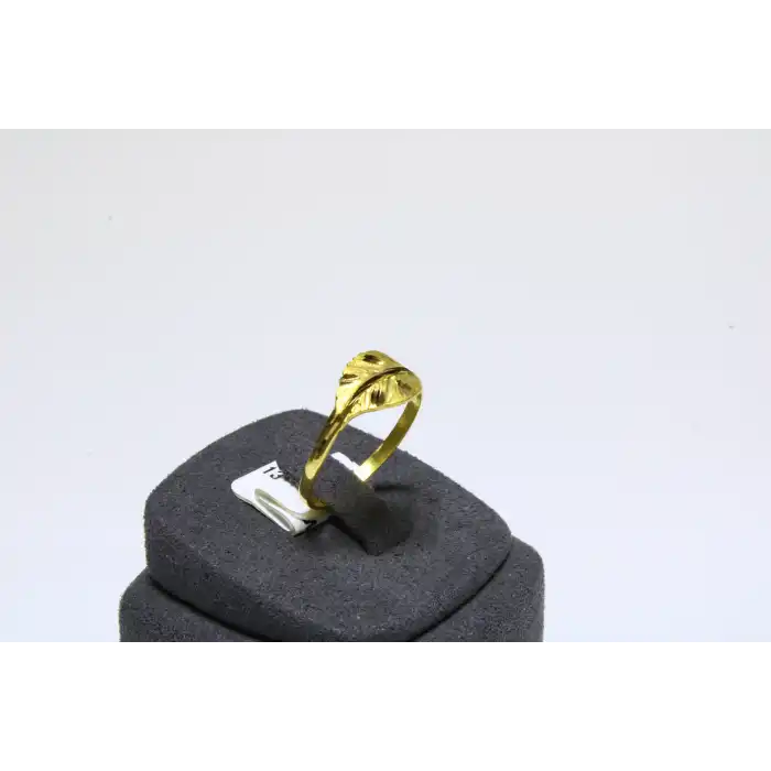22 Ayar Altın Yüzük Yaprak Modeli 1.73GR YZK7102
