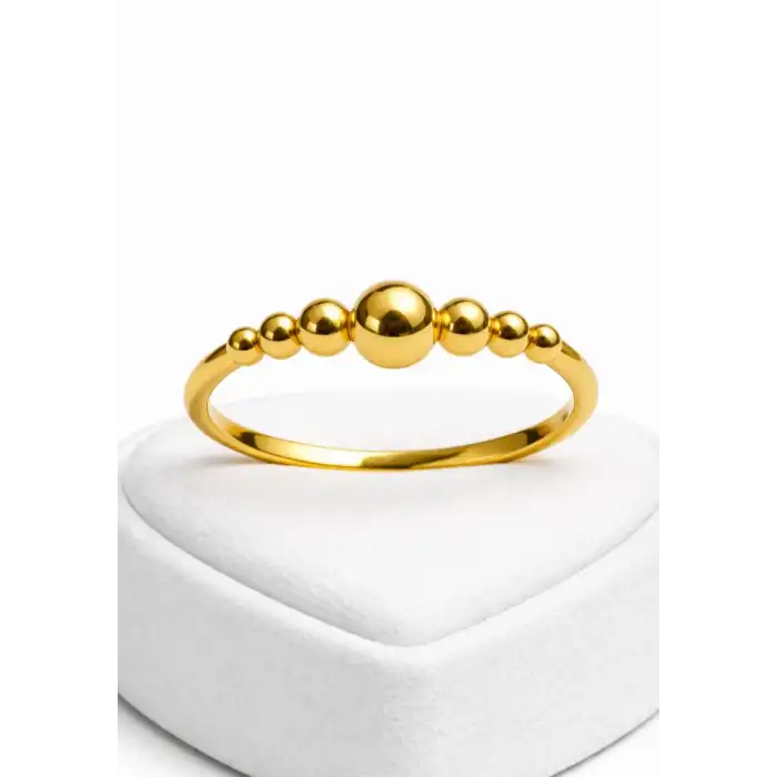 22 Ayar Altın Yüzük Top Model 1.38 GR YZK6214