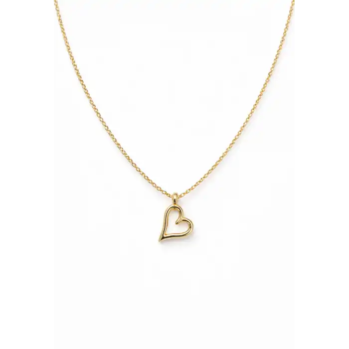 22 Ayar Altın Kolye Kalpli Model 2.01 GR KLY3978