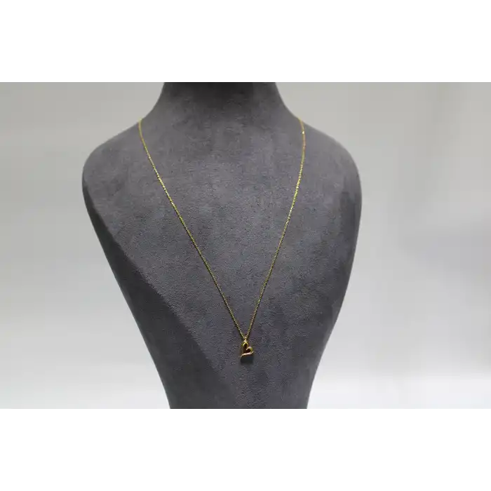 22 Ayar Altın Kolye Kalpli Model 2.01 GR KLY3978