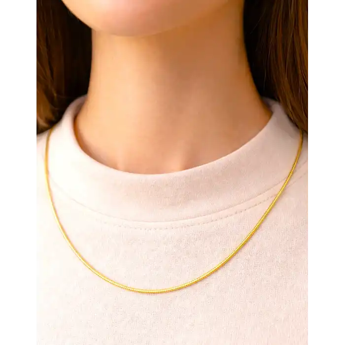 22 Ayar Altın Kolye Hediyelik 4.43 GR KLY3463