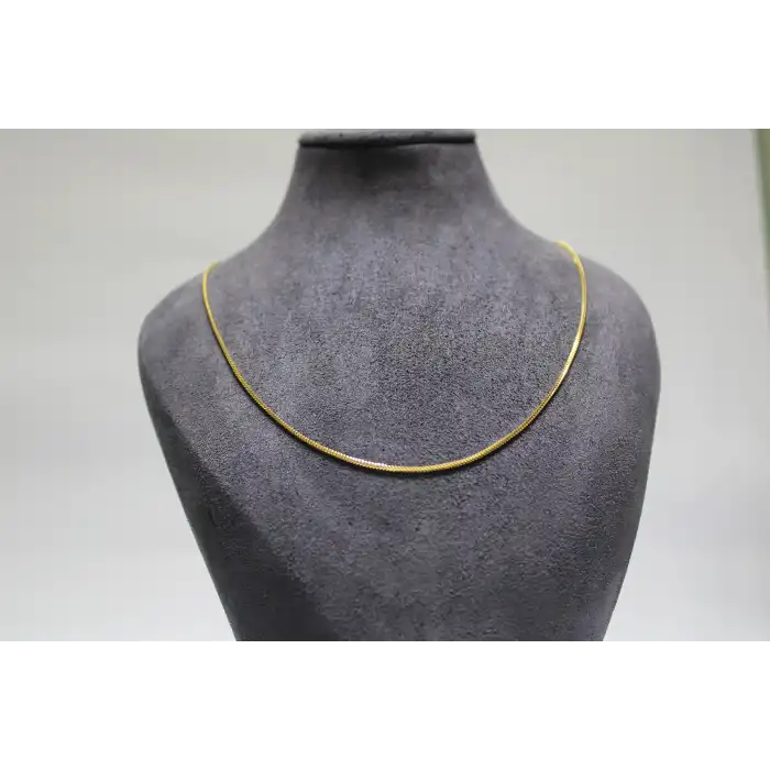 22 Ayar Altın Kolye Hediyelik Günlük Model 4.50 GR KLY3002