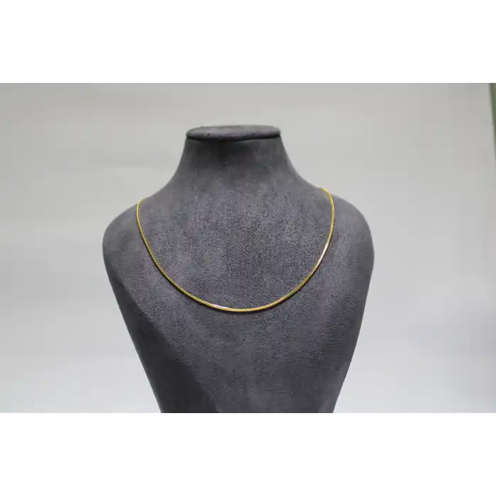 22 Ayar Altın Kolye Hediyelik Günlük Model 4.50 GR KLY3002