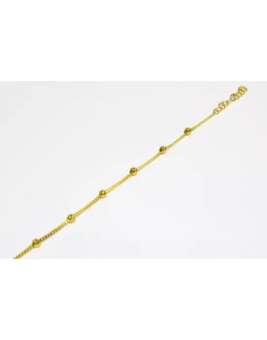 14 Ayar Altın Künye Bileklik