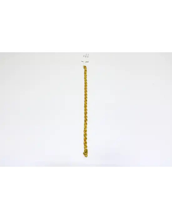 14 Ayar Gerçek Altın Halat Künye