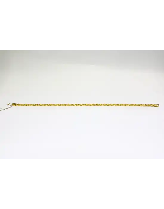 14 Ayar Gerçek Altın Halat Künye