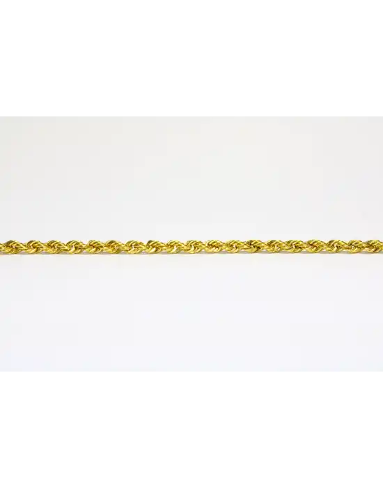 14 Ayar Gerçek Altın Halat Künye