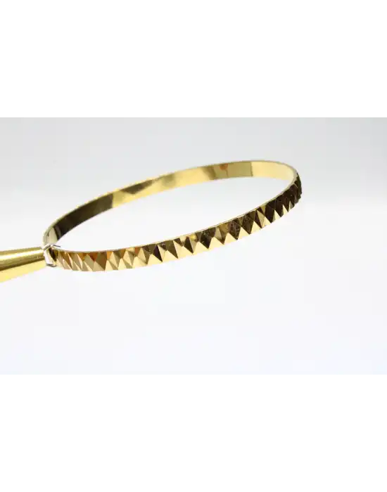 22 Ayar Altın Piramit Model Bilezik 16.23 GR