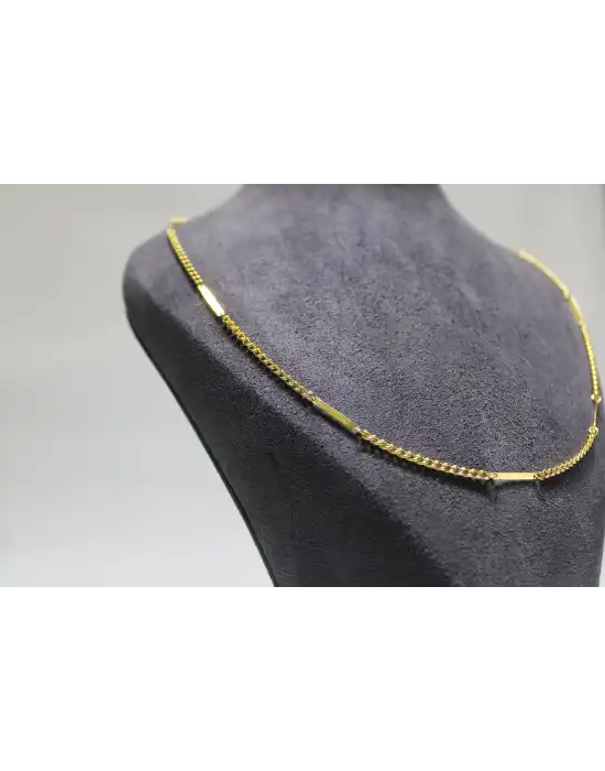 14 Ayar Altın Uzun Zincir Modeli Kolye