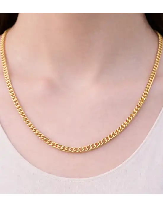 22 Ayar Altın Kolye Gurmet Zincir Modeli 13.30 GR KLY4015