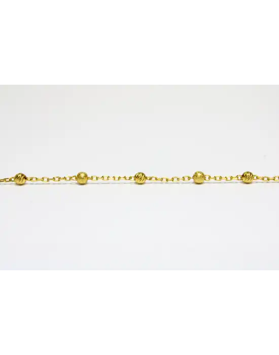 22 Ayar Altın Bileklik Dorikalı Künye 2.36 GR YZK3773