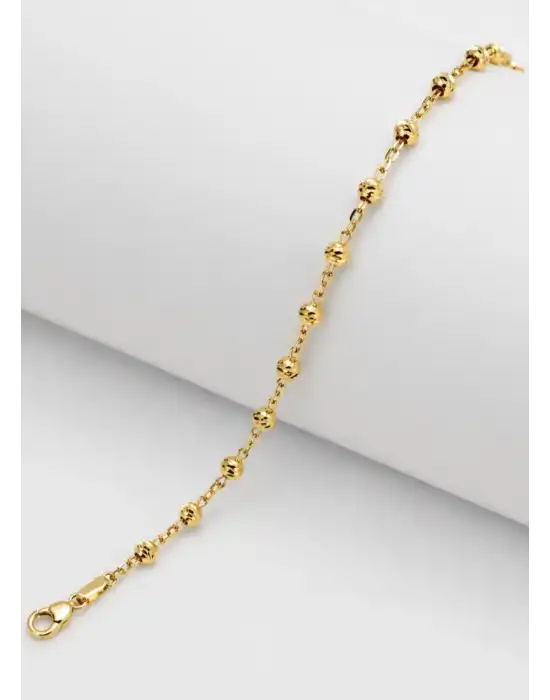 22 Ayar Altın Bileklik Dorikalı Künye 2.97 GR KNY3609