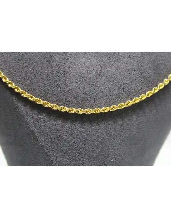 14 Ayar Altın Halat Modeli Zincir Kolye 4.89 GR 55 CM ZNC1830