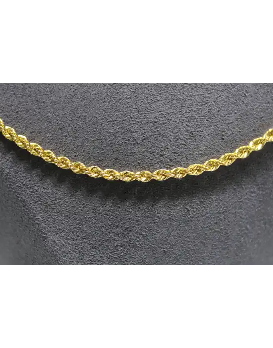 14 Ayar Altın Halat Modeli Zincir Kolye 5.61 GR 70 CM ZNC1897