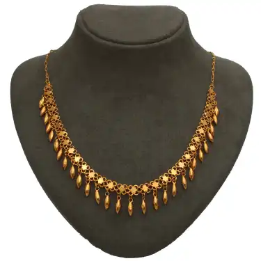 14 Ayar 1 Sıralı Arpa Kolye