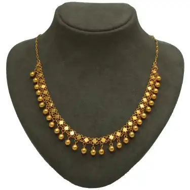 14 Ayar 1 Sıralı Kişniş Kolye