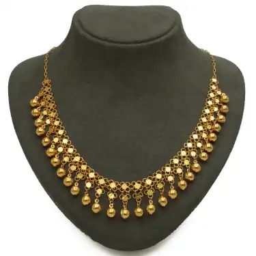 14 Ayar 2 Sıralı Kişniş Kolye