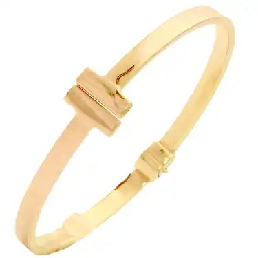 14 Ayar Açılır Kapanır T Bilezik