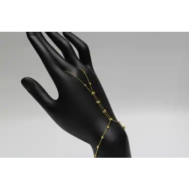 14 Ayar Altın 2 Sıra Dorikalı Şık ve Zarif Şahmeran