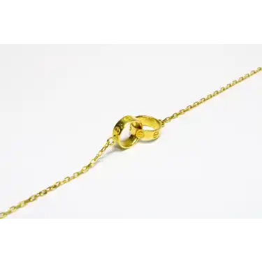 14 Ayar Altın Bileklik Künye