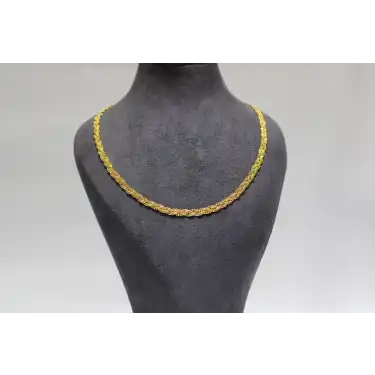 14 Ayar Altın Dorikalı Burma Kolye