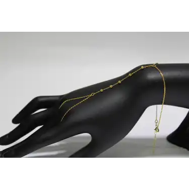 14 Ayar Altın Dorikalı Şık ve Zarif Şahmeran