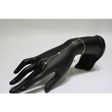 14 Ayar Altın İtalyan Ezmesi Modeli Şahmeran Bileklik