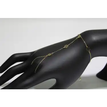 14 Ayar Altın Kar Tanesi Modeli Şık ve Zarif Şahmeran