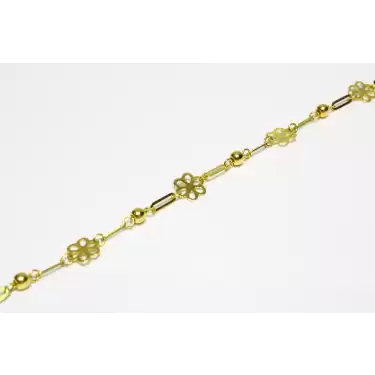 14 Ayar Altın Papatya Modeli Bileklik