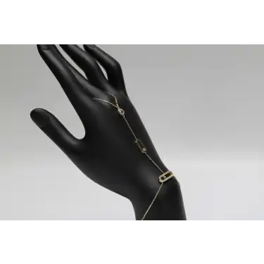 14 Ayar Altın Şık ve Zarif Şahmeran Bileklik